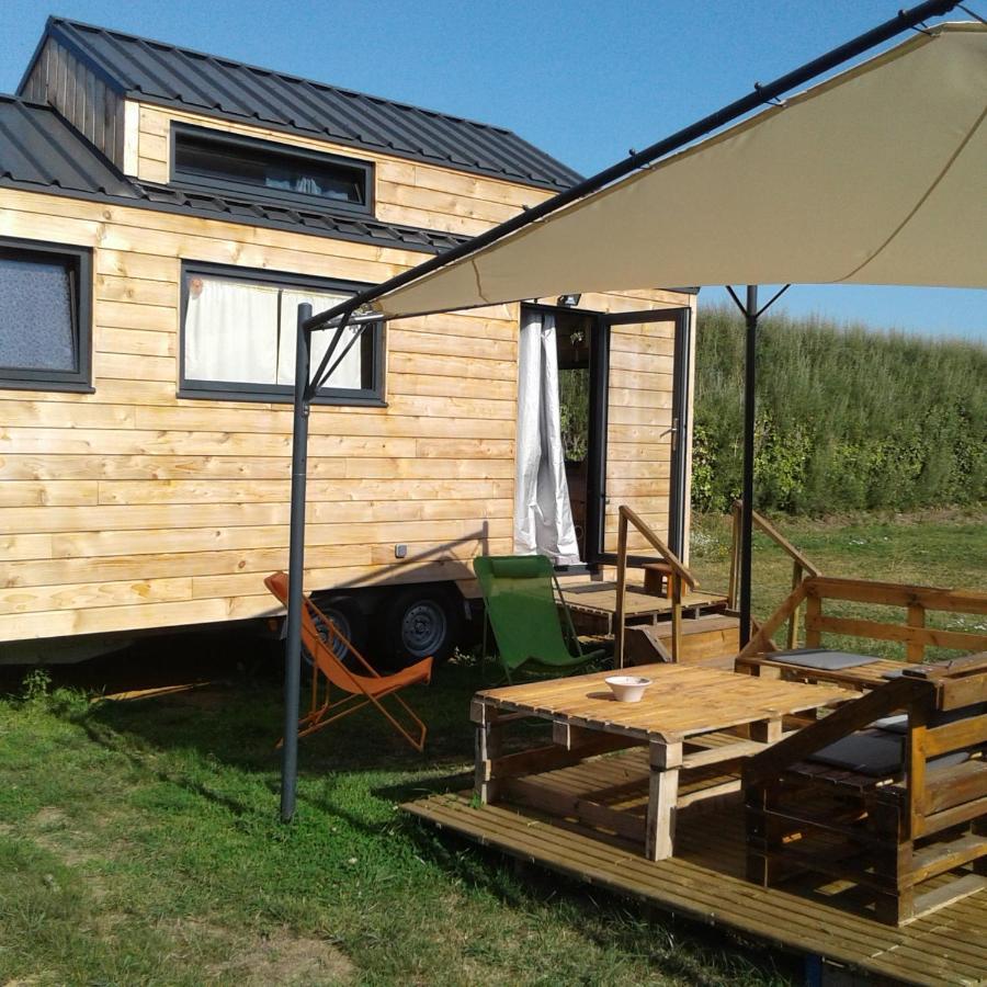 Tiny House Sur La Presqu'Ile Sauvage Hotel Lanmodez Ngoại thất bức ảnh